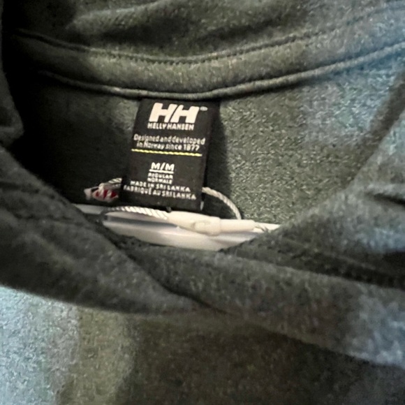 💕HELLY HENSEN💕 VERGLAS LIGHT HOODIE.  Size Medium.  NEW WITHOUT TAGS.  MINT. - Picture 5 of 7